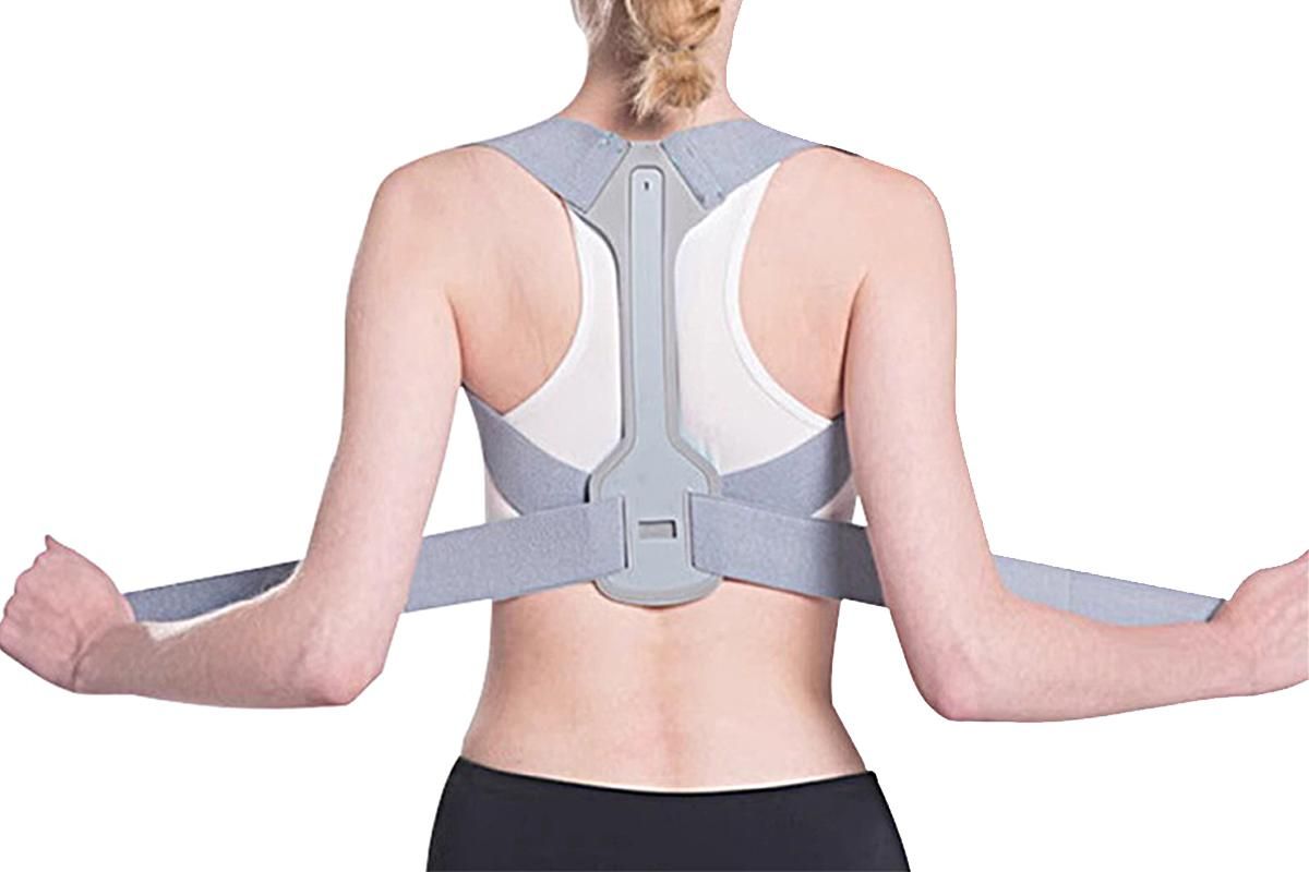 Posture Corrector for Women Adjustable Back Brace For Clavicle Shoulder Support and Providing Neck Shoulder -S