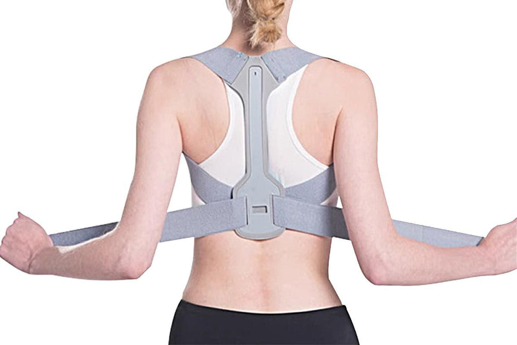 Posture Corrector for Women Adjustable Back Brace For Clavicle Shoulder Support and Providing Neck Shoulder -L