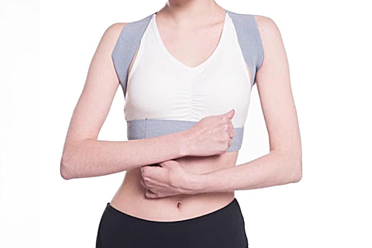 Posture Corrector for Women Adjustable Back Brace For Clavicle Shoulder Support and Providing Neck Shoulder -L