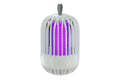 USB Electric Mosquito Killer Lamp Mosquito Zapper Trap Bug Zapper lectric Fly Traps Insect Pest Control for Home, Backyard, Patio, Camping, Fishing (White)