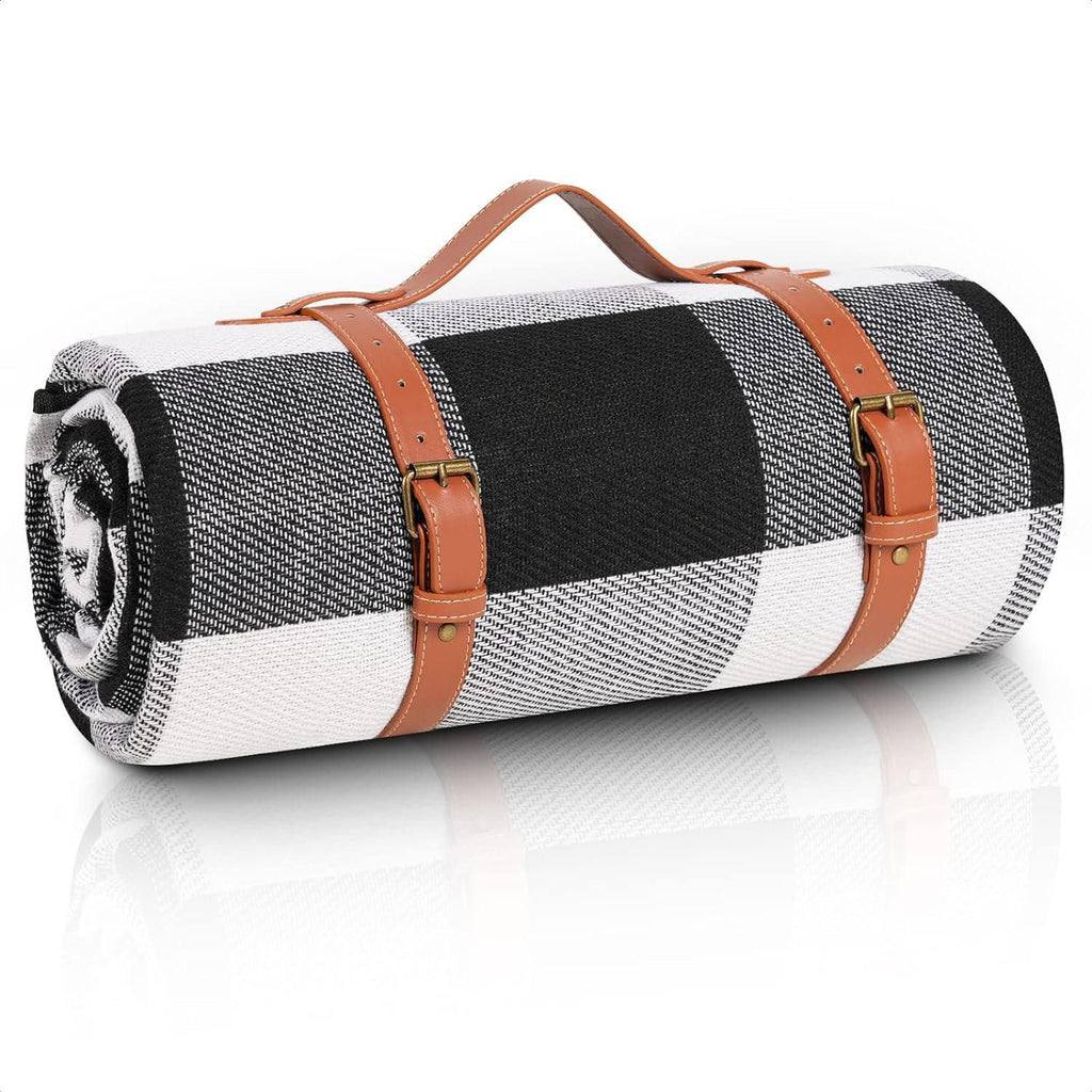 Outdoor Picnic Blanket Waterproof Mat Extra Wide Camping Tent Ground Sheet for Hiking and Outdoor Activities - Blue L