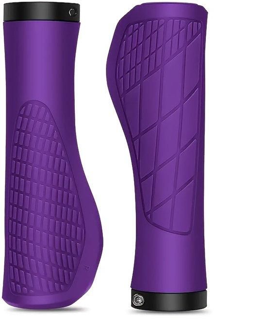 Bicycle Grips Mountain Bike 1 Pair Including Installation Tools Ergonomic - Cyan Gripps Handlebar Grips Tape & Pads