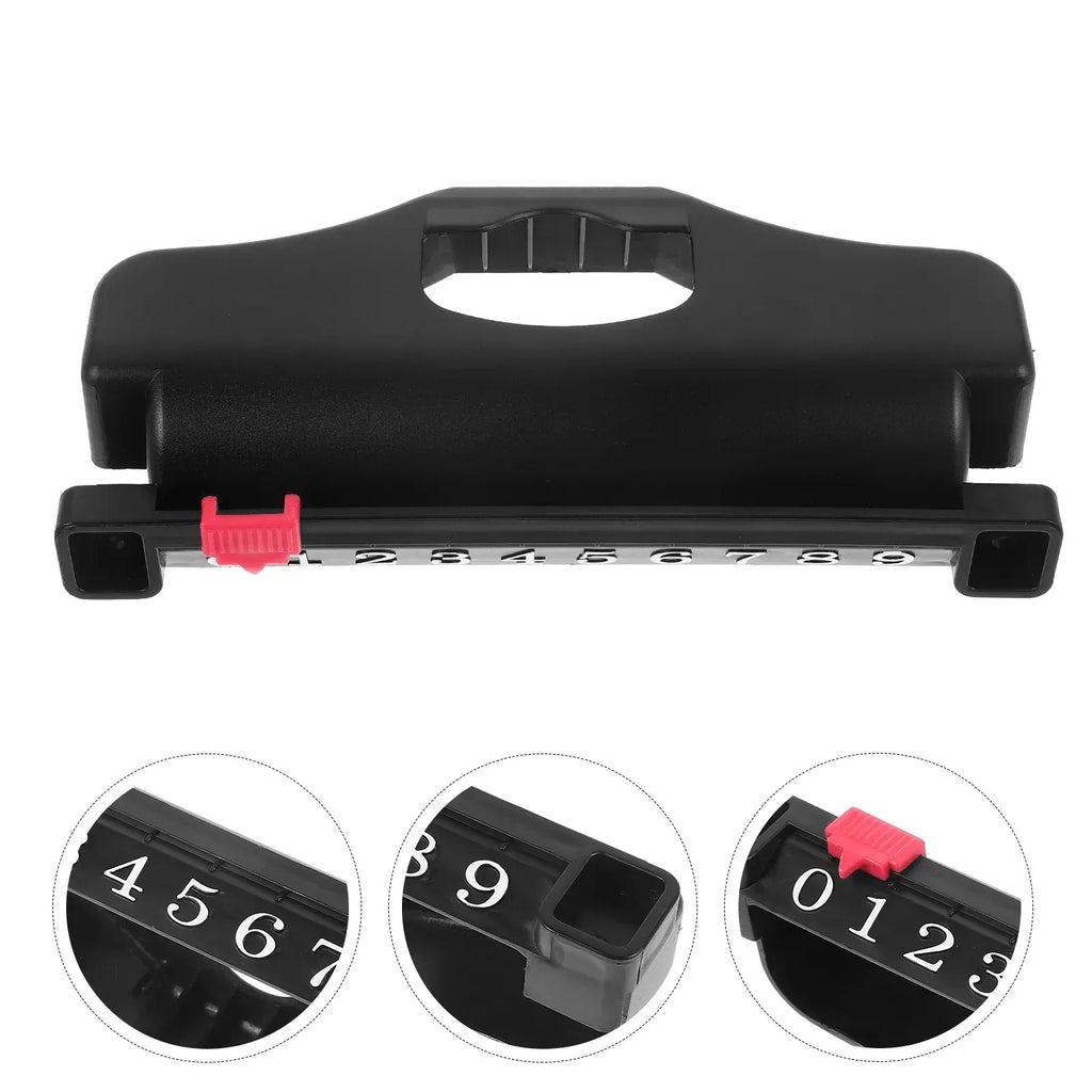 2Pcs Air Hockey Ice Hockey Table Scorekeepers Field Accessories Plastic Goal Counters Scoring Boxes - Black