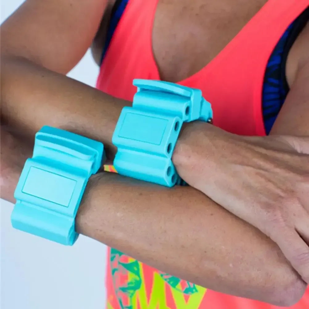 2Pcs Wrist Weights Adjustable Bracelet For Fitness Exercise Walking Jogging Yoga Gym - Pink