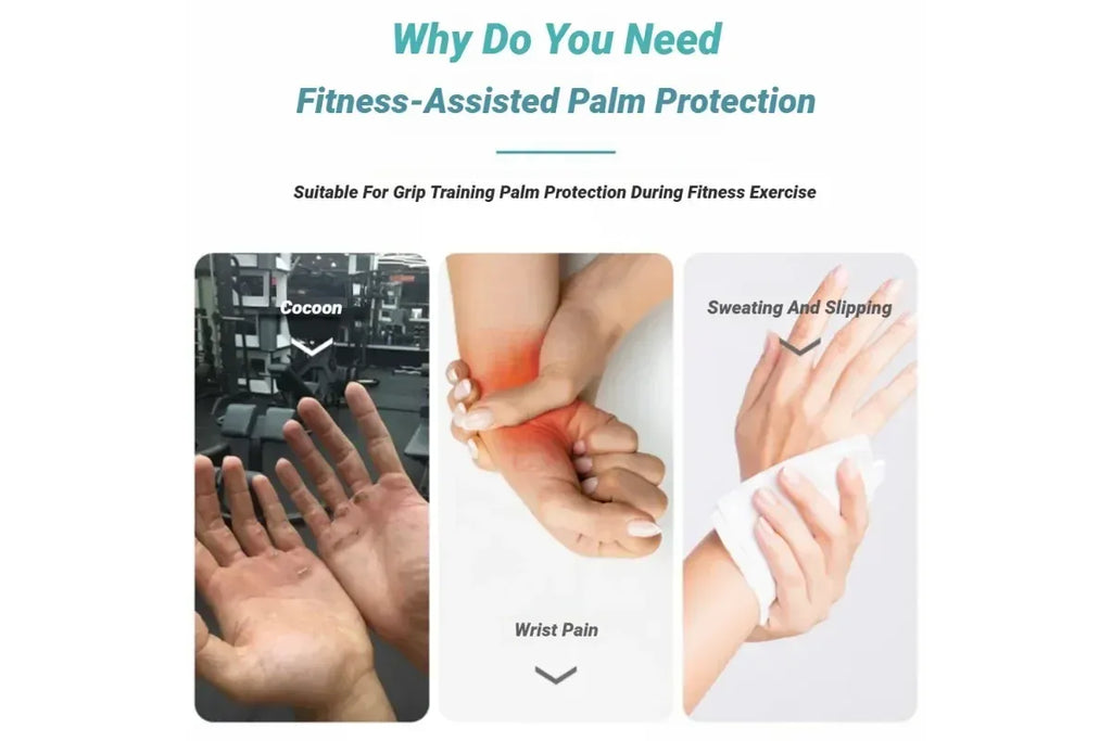 Half Finger Training Sport Gloves For Men Women Workout Fitness Body Building Weightlifting Gym Hand Wrist Protector Dumbbells - Black (1pair) M