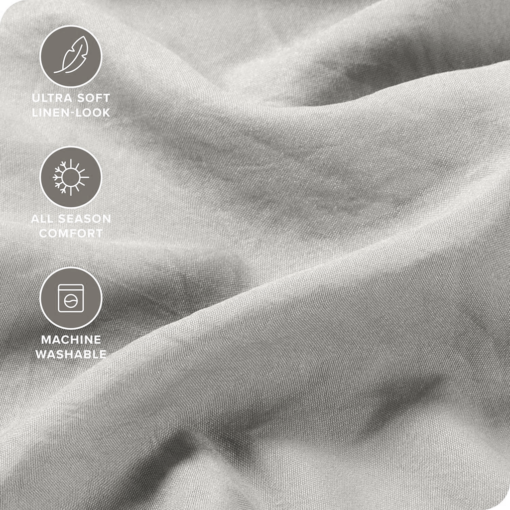 Hotel Quality Fitted Sheet - 1 Piece Fitted Sheet  -Breathable Bedding - Wrinkle, Fade, Stain Resistant- 16inch/40cm Deep Pocket Fitted Bed Sheet-Wrinkle and Fade Resistant,(Silver-gray,King)
