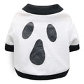 DROOLING DOG Pet Dog Cat Clothes Cotton T Shirt White (mask) M Size: M; Neck (cm): 28-32; Bust (cm): 38-44; Back length (cm): 26-30; Recommended pet weight (kg): 4.5 - 7.0