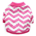 DROOLING DOG Pet Dog Cat Clothes Cotton T Shirt Pink (discounted) Size: L; Neck (cm): 32-38; Bust (cm): 44-50; Back length (cm): 31-35; Recommended pet weight (kg): 7.0 - 10.0
