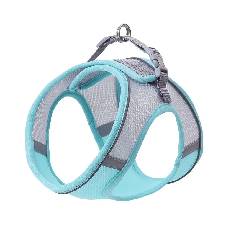Pippi Dog Harness Polyester Breathable Mesh M Orange