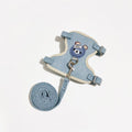 Adjustable Bear Chest Harness for Small Dogs and Cats Bear Blue L code recommended 6.50 kg-8.50 kg