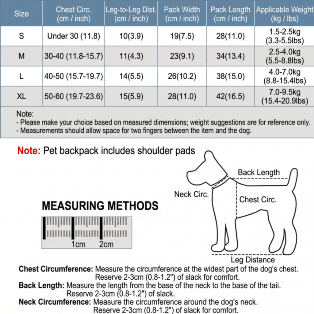 Portable Pet Front Chest Backpack for Small Dogs and Cats – Hands-Free Travel Carrier with Adjustable Straps, Breathable Mesh, and Padded Shoulder Pads for Comfortable Outdoor Adventures (S, Blue)