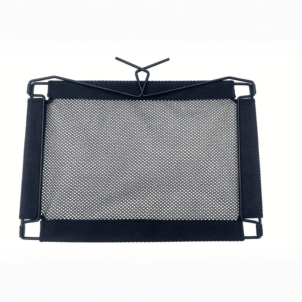 Hanging Cat Hammock for Radiator, Window, Balcony & Shelf – No-Drill Pet Bed with Breathable Mesh, Sturdy Metal Frame, and Raised Edges for Secure Lounging (Black)