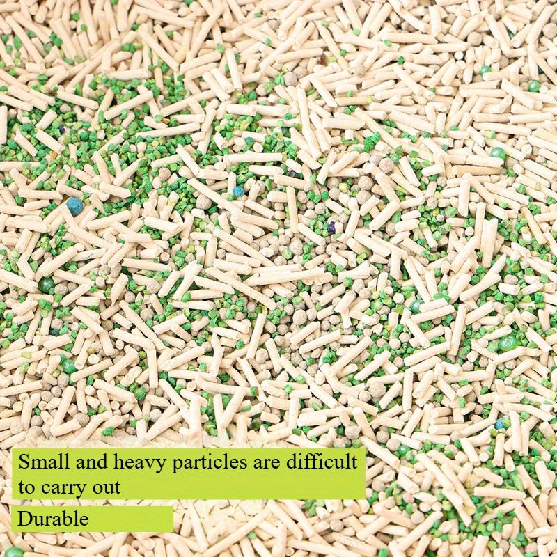 Premium Cat Litter Deodorizer Beads – Natural Odor Eliminator for Litter Box, Long-Lasting Scented Crystals with Lavender, Rose, Lemon, Green Apple & Jasmine, Pet-Safe Fragrance-Free Formula (Yellow)