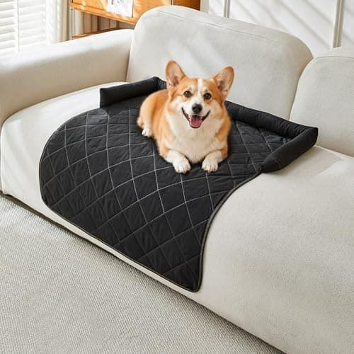 Cooling Pet Mat with Bolster Side Support – Scratch-Resistant, Self-Cooling, Non-Slip Base for Cats & Small to Medium Dogs, Perfect for Sofa, Floor, Car, or Outdoor Use (S, Green)