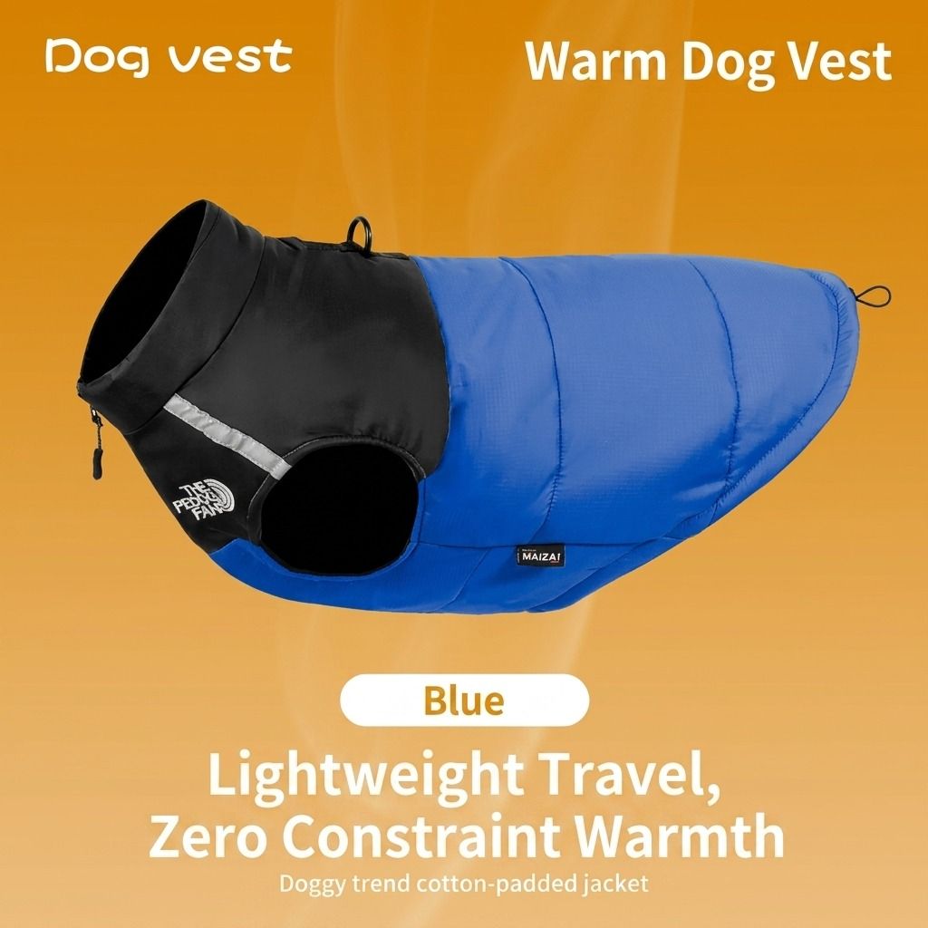 Keep Your Pup Cozy and Visible This Winter – Waterproof, Insulated Dog Coat with Reflective Strips, Front Zipper, D-Ring Leash Attachment, and Adjustable Fit for Daily Walks and Outdoor Adventures (M, Pink)