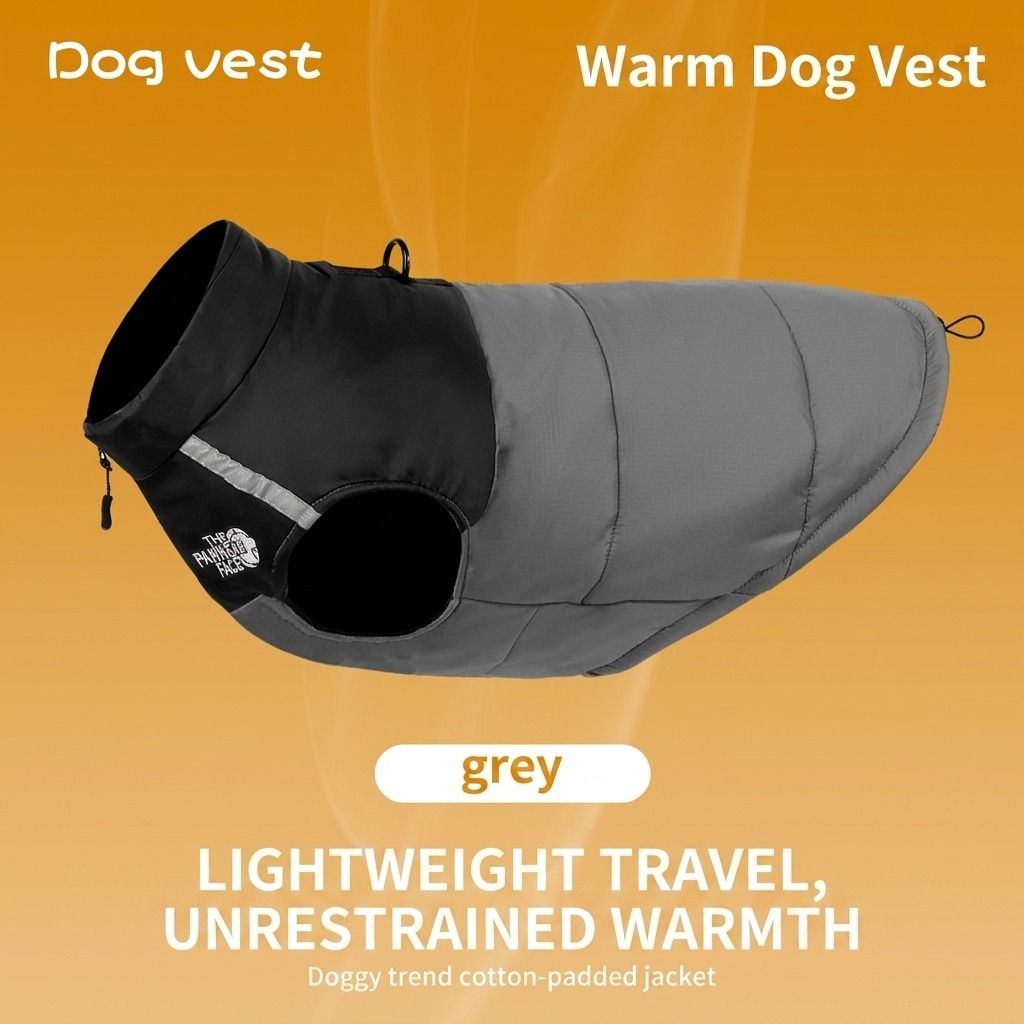 Keep Your Pup Cozy and Visible This Winter – Waterproof, Insulated Dog Coat with Reflective Strips, Front Zipper, D-Ring Leash Attachment, and Adjustable Fit for Daily Walks and Outdoor Adventures (M, Pink)