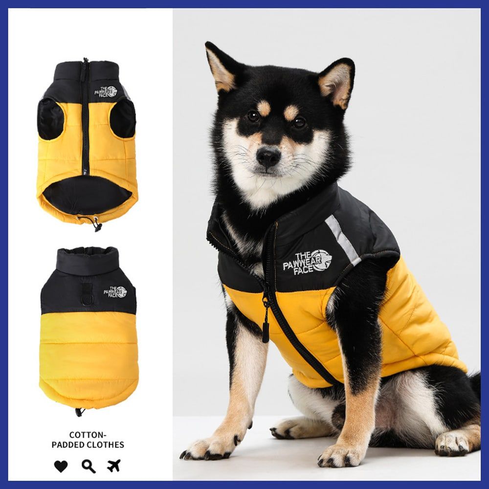 Keep Your Pup Cozy and Visible This Winter – Waterproof, Insulated Dog Coat with Reflective Strips, Front Zipper, D-Ring Leash Attachment, and Adjustable Fit for Daily Walks and Outdoor Adventures (XL, Pink)
