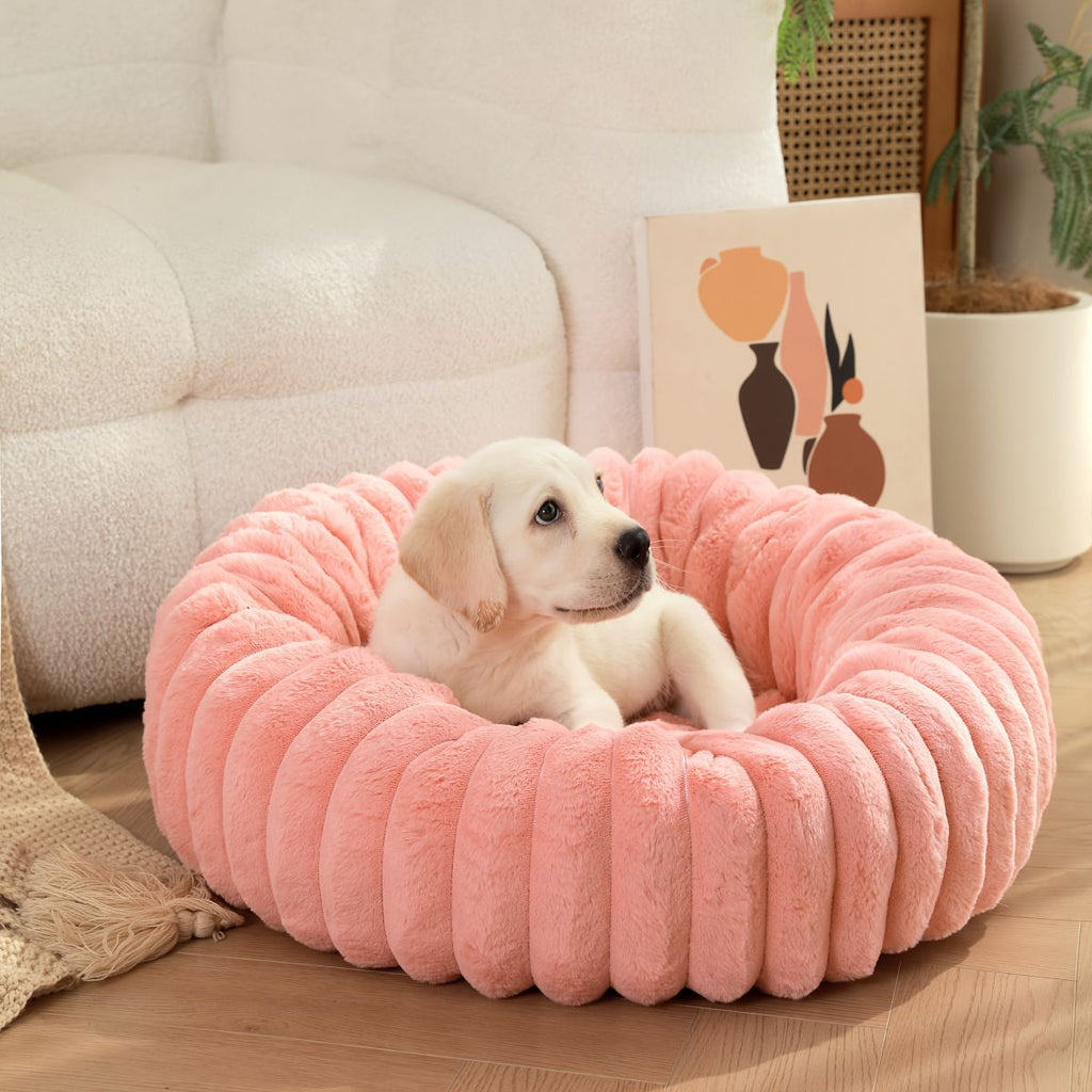 Pet Bed Dog Bed Cat Bed Small Dog Bed Medium Dog Bed Plush Pet Bed All-Season - Gray - Size 50-20-20