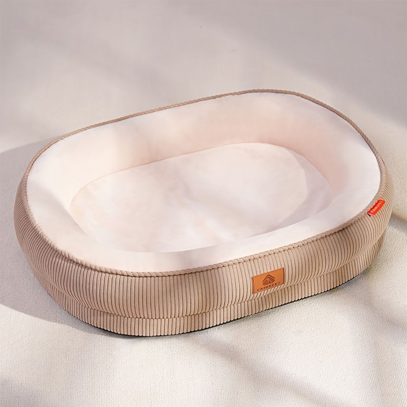 Pet Bed Dog Bed Cat Bed All-Season Washable Dog Bed Small Dog Bed Medium Dog - Green - Size S50-40-12