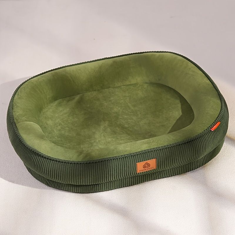Pet Bed Dog Bed Cat Bed All-Season Washable Dog Bed Small Dog Bed Medium Dog - Gray - Size M60-50-12