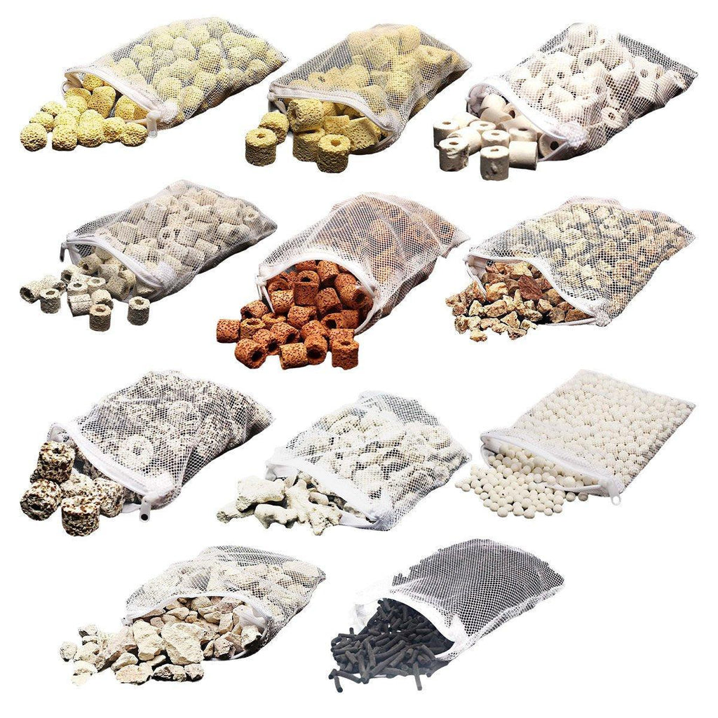 500g Fish Tank Water Filter Media Aquarium Filtration Material Sponge Pad - Far Infrared Breathing Ring