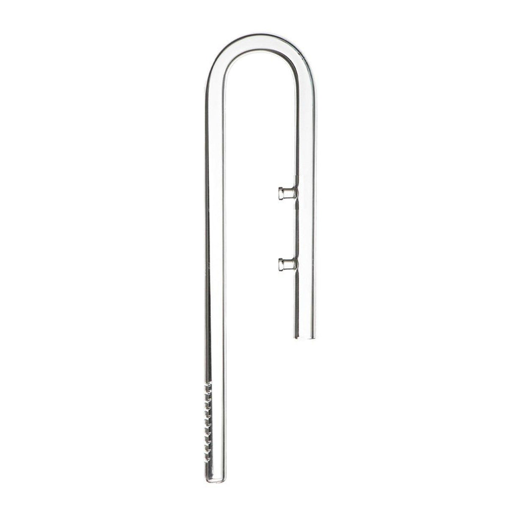 Aquarium Glass Inlet Outlet Pipe Fish Tank Filter Oil Film Remover Plant Holder - Speaker outlet-12mm