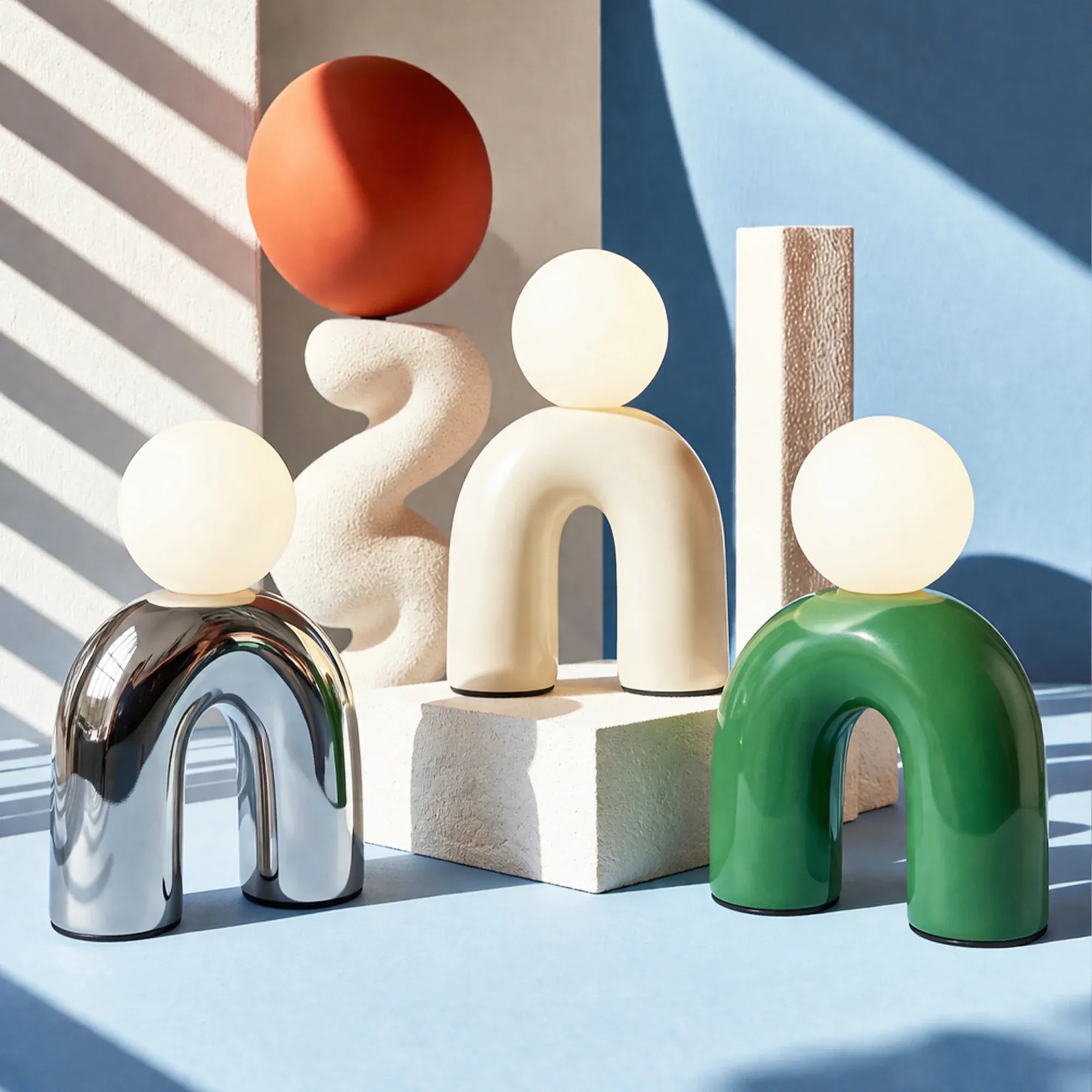 Mila Table Lamp - Green