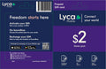 LycaMobile Prepaid SIM Card $2