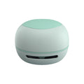 Green Cordless Tabletop Crumb Sweeper - USB Rechargeable Mini Vacuum for Desk