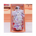 Rhinestone Insulated Bottle 260ml Stainless Bling Mug Baby Bear Purple