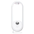 White Smart Aromatherapy Diffuser - Ultrasonic Mist Air Freshener with LED Light and Wall Mount