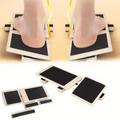 2-Pack Professional Wooden Balance Boards Set – Ankle Rehabilitation & Stability Trainer for Physical Therapy, Yoga and Core Strength