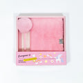 Pink Plush A5 Notebook and Pom Pom Pen Gift Box with Privacy Lock & Key - Soft Faux Fur Diary, Secure Personal Journal, Perfect Gift-Ready Stationery for Kids and Teens