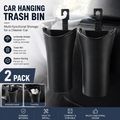 2x Car Umbrella Storage Bucket Hanging Seat Back Door Organiser Trash Bin