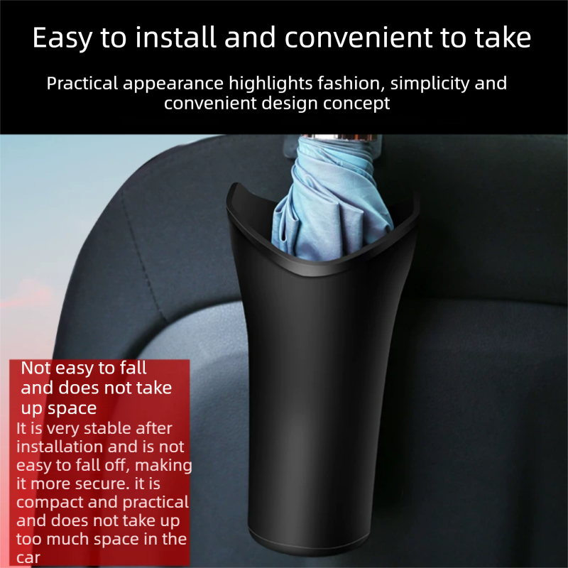 2pc Car Air Vent Aroma Diffuser + Hanging Storage Bin Set Grey