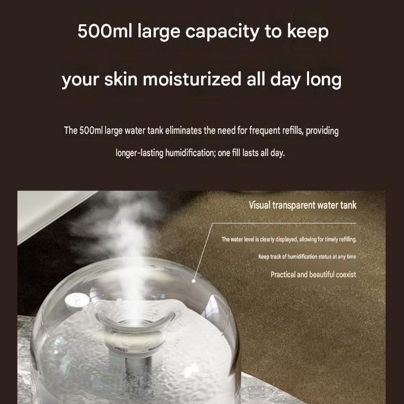2-piece Bedroom Atmosphere Bundle – White Ultrasonic Aroma diffuser Humidifier & Starry Sky Series Projector Night Light for Relaxing Home Decor, Perfect Gift for Her