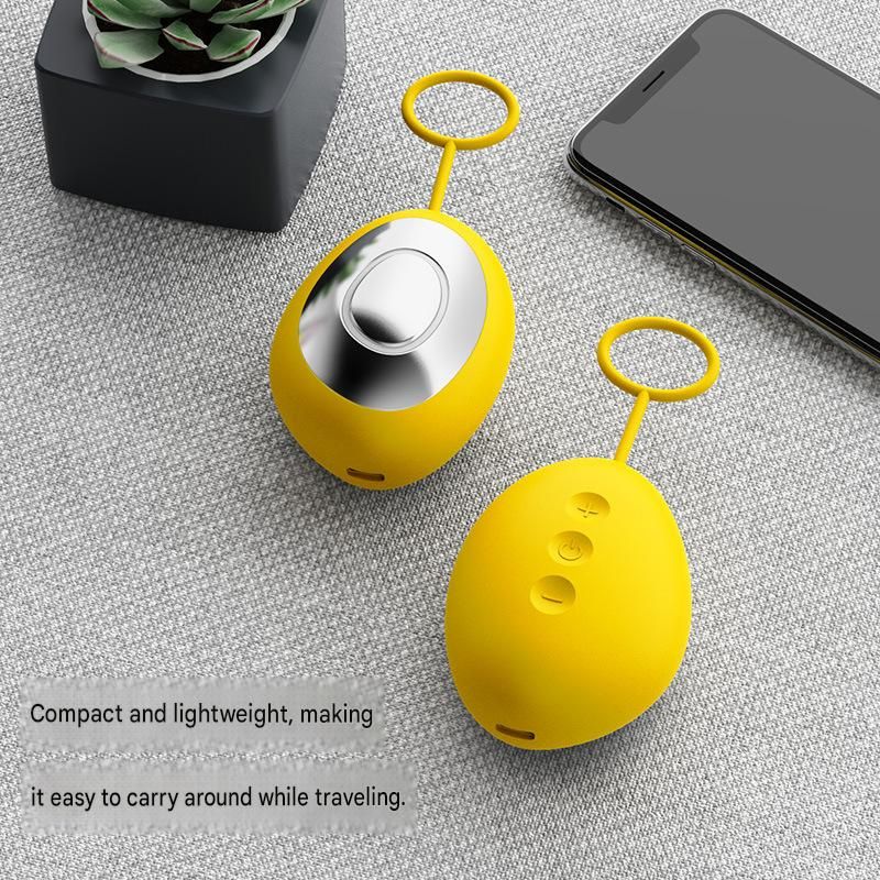 Yellow Portable Handheld Sleep Aid Device - CES Microcurrent Relaxation Tool with 5 Intensity Levels, USB-C Rechargeable ABS Shell for Stress Relief and Bedtime Routine