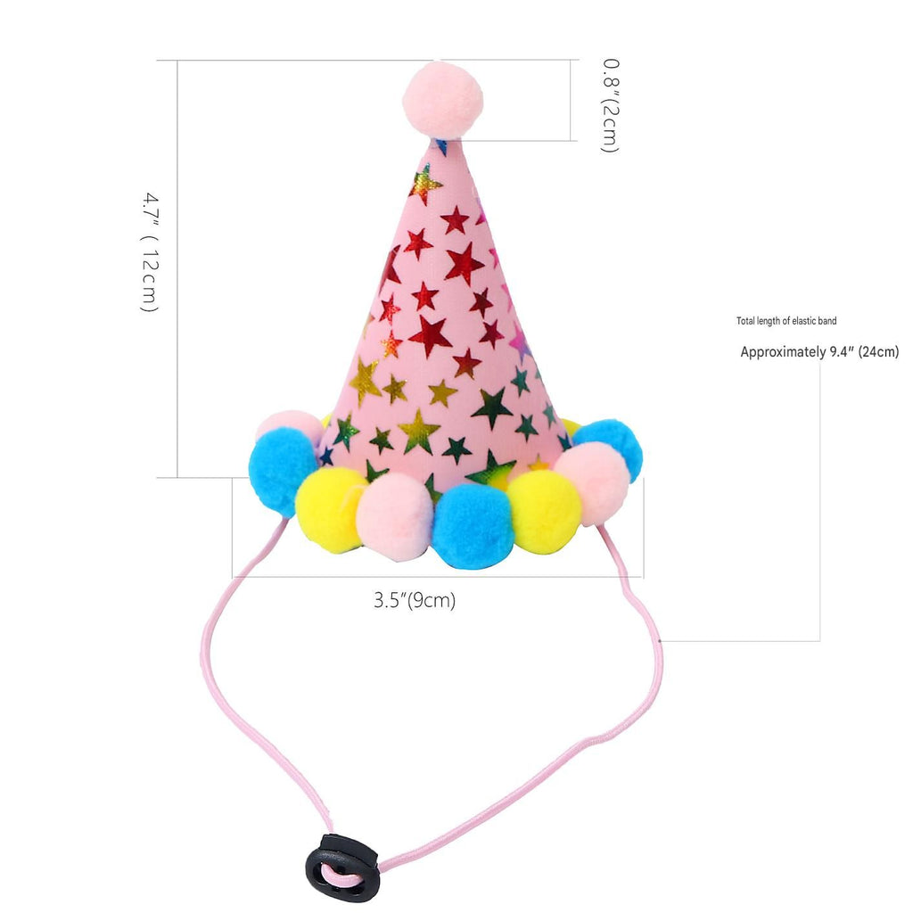 Blue Dog Birthday Party Decoration Set - Puppy Themed Banner, Adjustable Party Hat, Sequin Bow Tie and Bandana Scarf for Pet Celebration