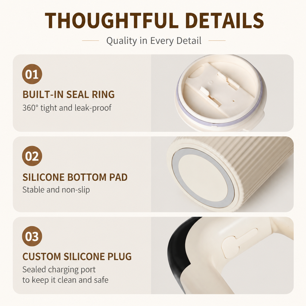 Green Electric Self Stirring Mug with Temperature Display Type-C Rechargeable Insulated Coffee Mixing Cup Portable Magnetic Stirring Mug for Coffee Milk Protein Shake Home Office Use