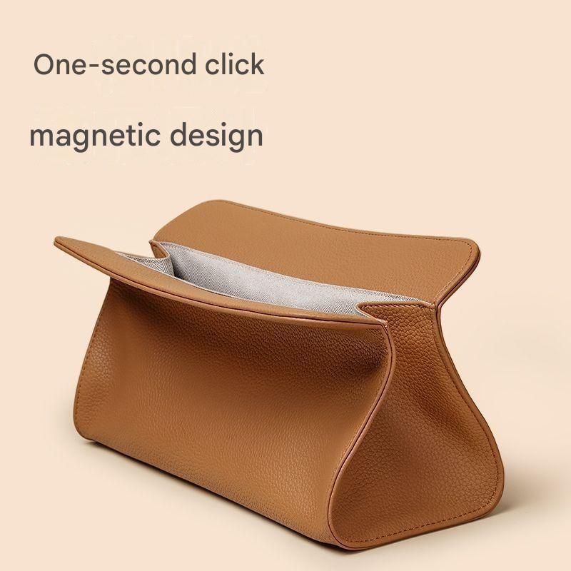 Pink Hair Dryer Storage Bag - Faux Leather Travel Organizer with Magnetic Closure, Waterproof Heat Resistant Pouch for Straighteners Curling Irons and Styling Tools