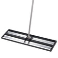 Updated Lawn Leveling Rake with Roller, 30" x 10" Stainless Steel Lawn Leveler with 83.9" Adjustable Handle, Heavy Duty Yard Leveling Rake, Effort Saving Lawn Leveling Tool for Yard Golf Court