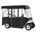 Golf Cart Enclosure, Polyester Driving Enclosure, Club Car Covers Universal Fits for 2+2 Passenger Golf Carts, Sunproof and Dustproof Outdoor Cart Cover