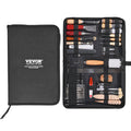 Leather Working Tools Kit, 59 PCS Leather Craft Tools with Portable Canvas Storage Bag, Engraving Punching Sewing Stamping Sanding Tools, Ideal for Beginners DIY Enthusiasts and Professionals