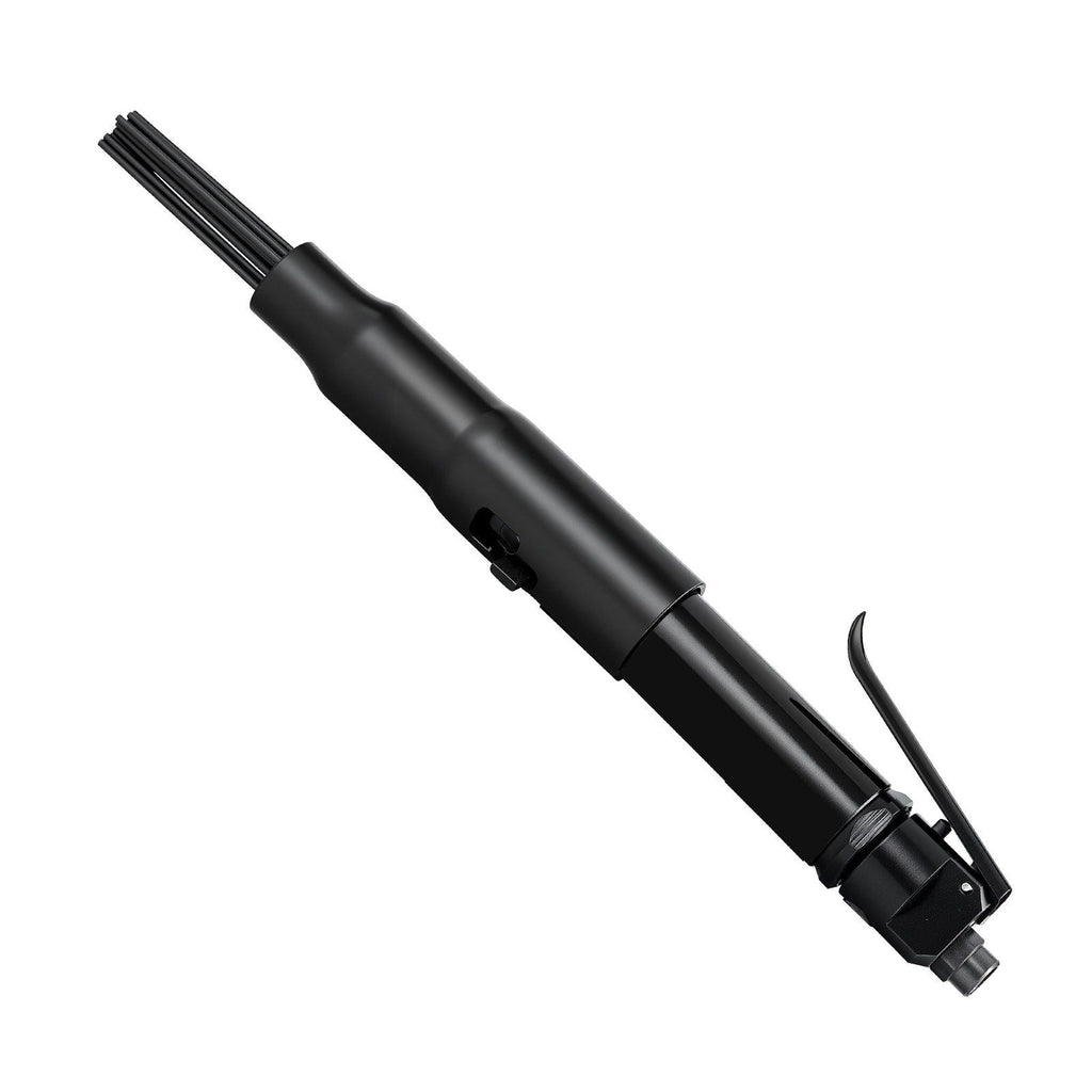 Air Needle Scaler, 3400BPM Pneumatic Scaler for Rust Paint Removal - with 3-Speed Adjustment, 19 Hardened Needles & 3 Air Nozzle Connectors - Lightweight, Compact & Ergonomic Grip