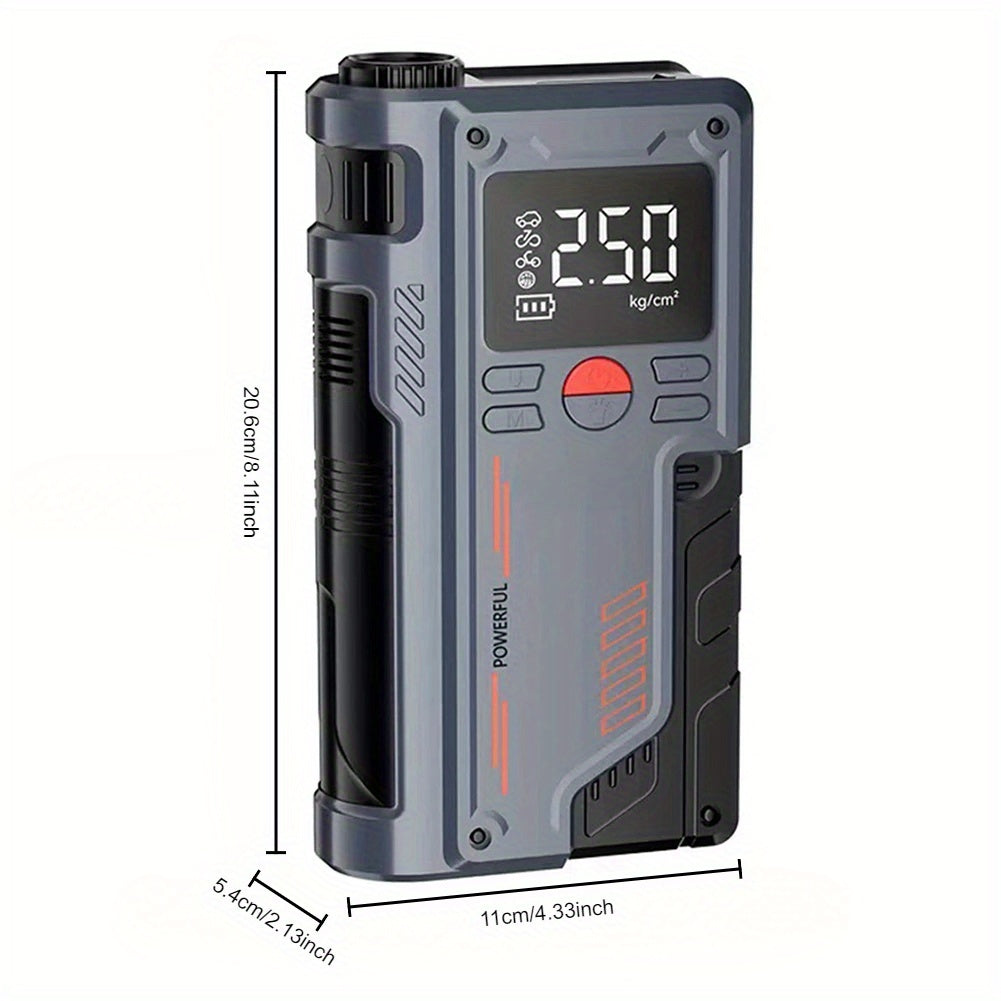 NNETM Portable Air Compressor & Jump Starter-3